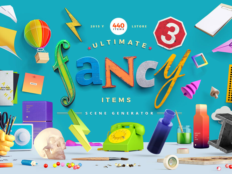 fancy-items-scene-generator